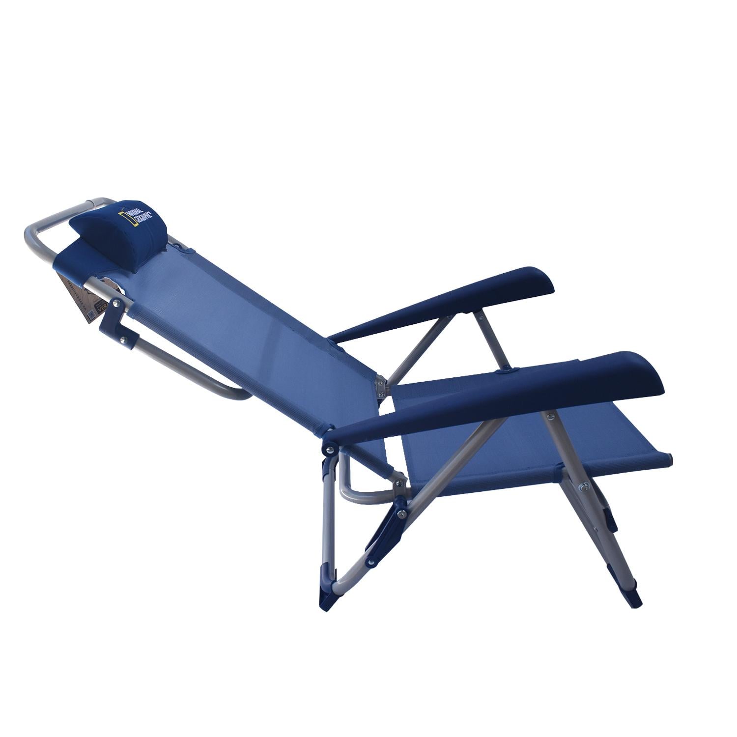 SILLA PLEGABLE PLAYA ALMOHADA VERMONT AZUL NATIONAL GEOGRAPHIC - 5