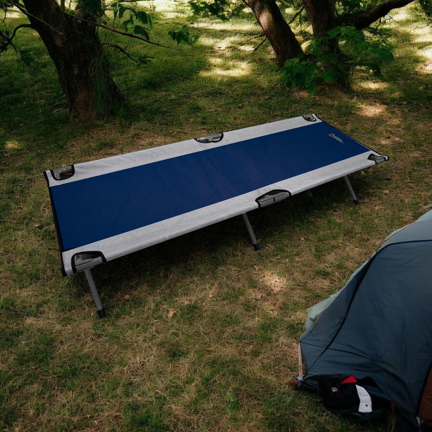 CATRE PLEGABLE CAMPING NEW ORLEANS AZUL NATIONAL GEOGRAPHIC - 3