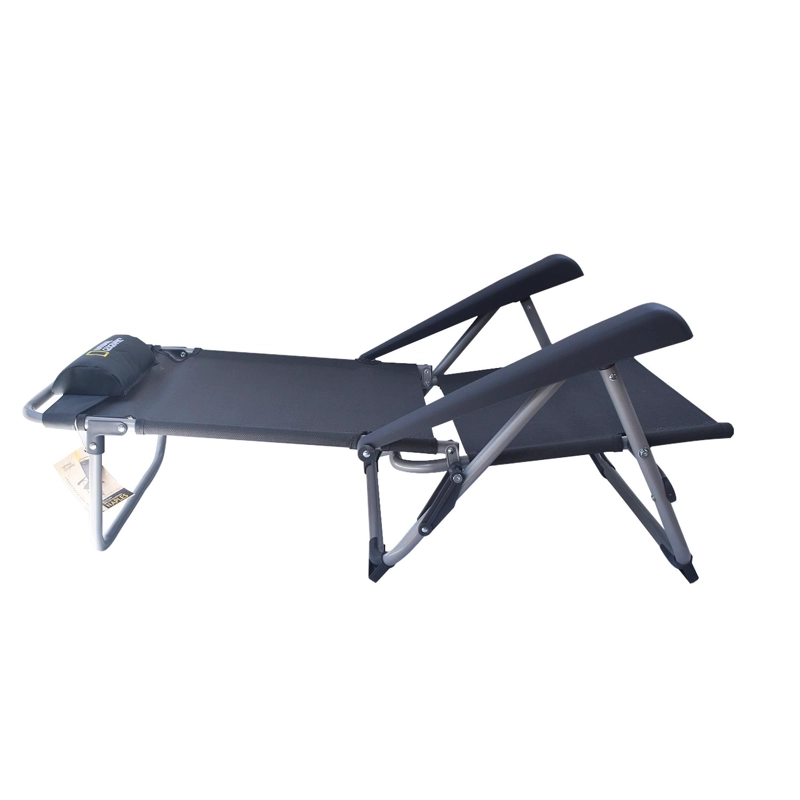 SILLA PLEGABLE PLAYA ALMOHADA NAPLES GRIS NATIONAL GEOGRAPHIC - 2