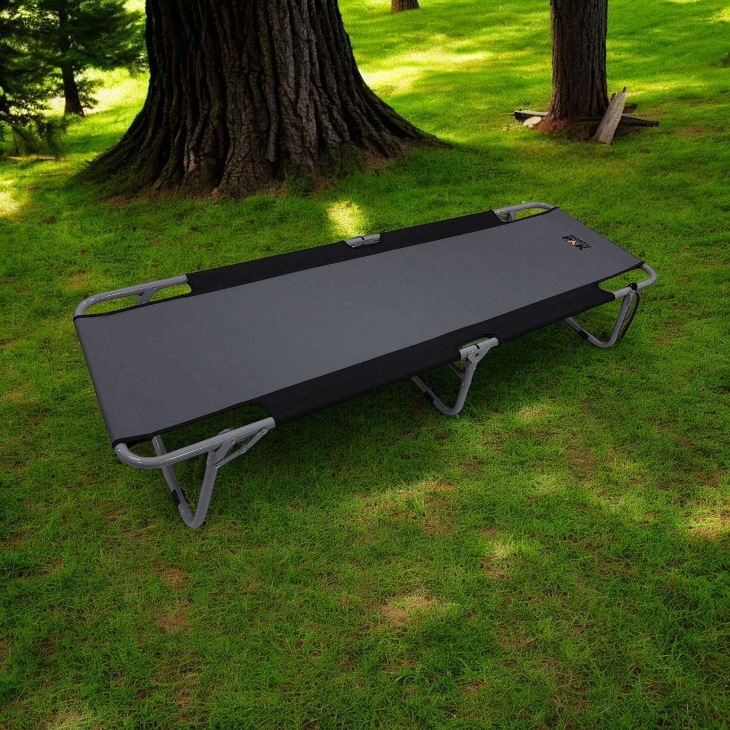 CATRE PLEGABLE CAMPING SPRING HILL GRIS NORTHPAK - 3