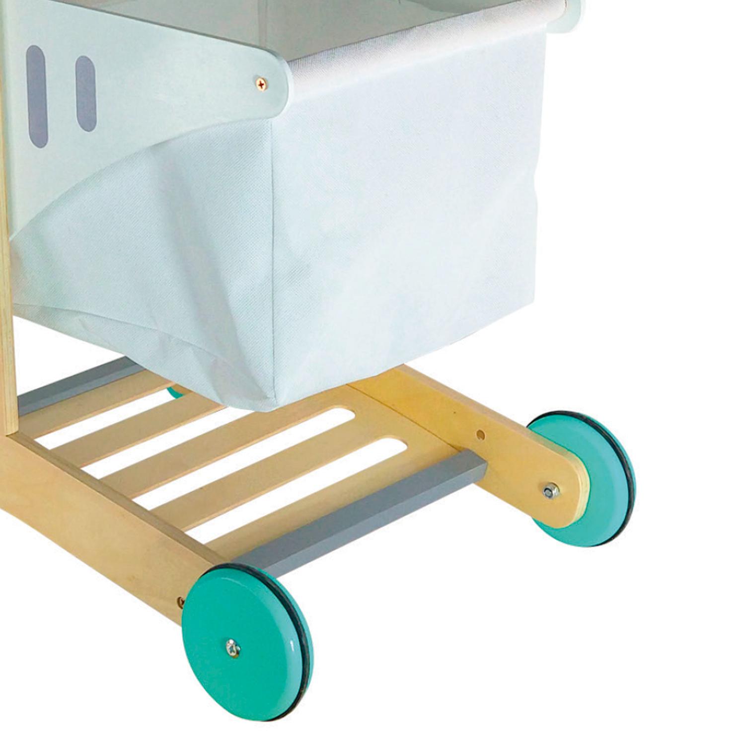 CARRITO SUPERMERCADO GAMEPOWER MADERA CERDEÑA 44X34X54CM - 2