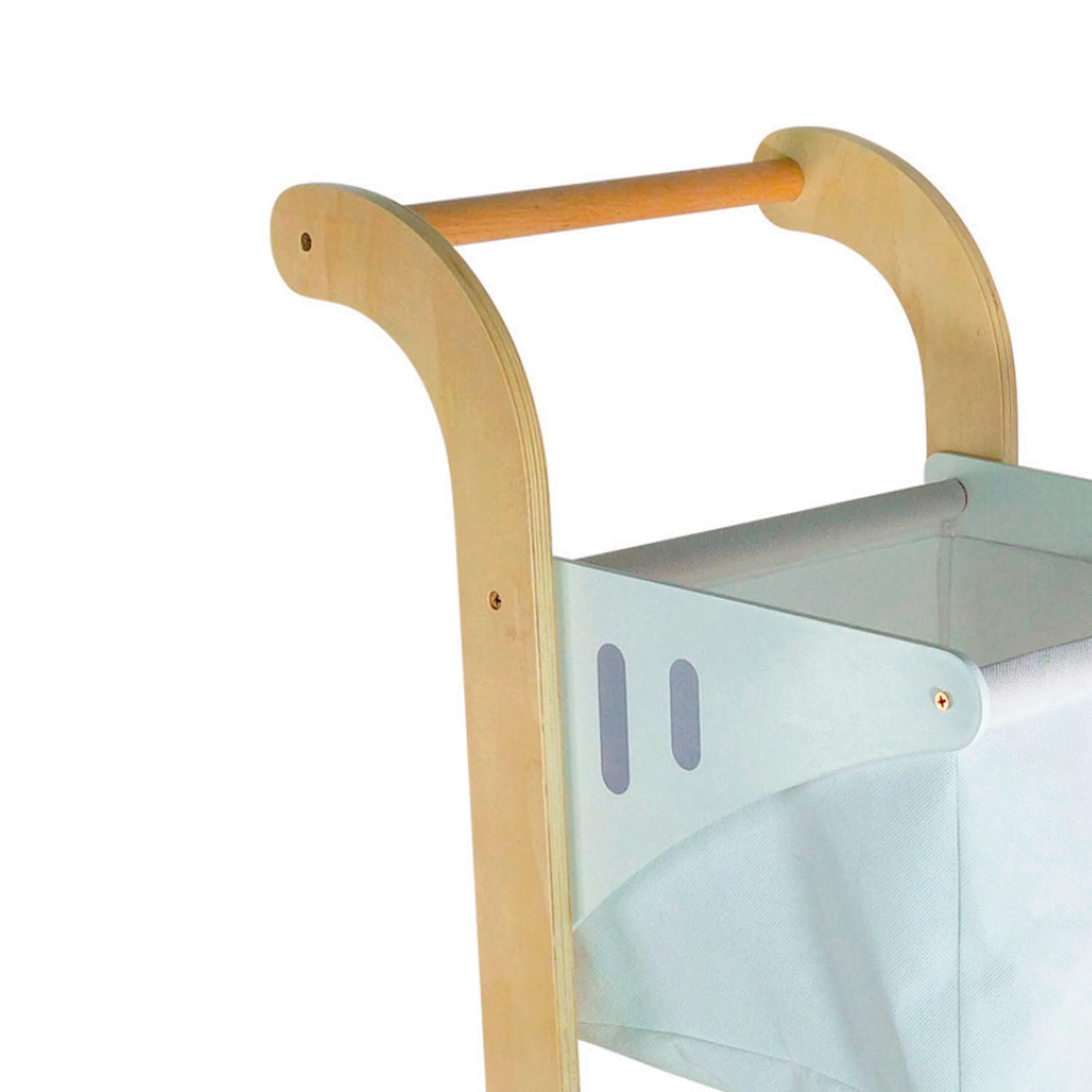CARRITO SUPERMERCADO GAMEPOWER MADERA CERDEÑA 44X34X54CM - 3
