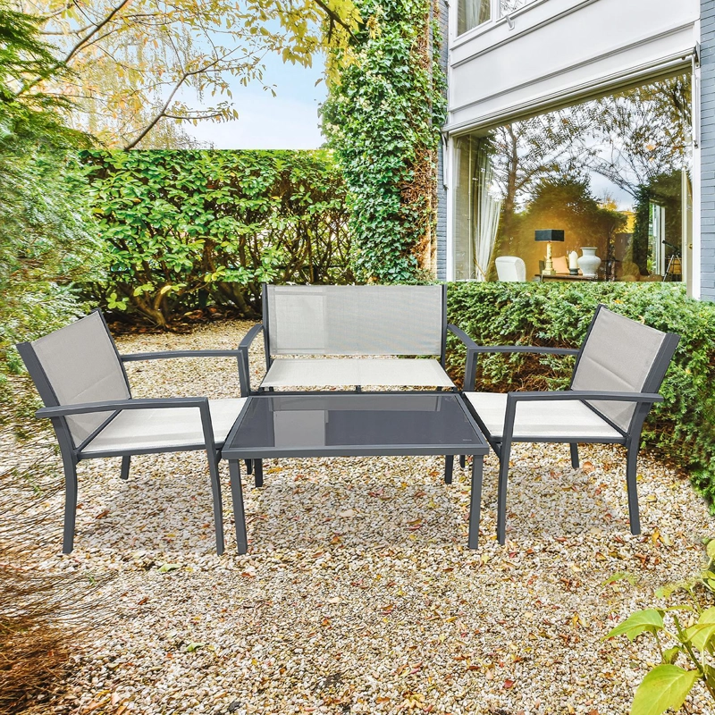 JUEGO SET LIVING TERRAZA MADEIRA 4 PERSONAS NORTHWEST - 3