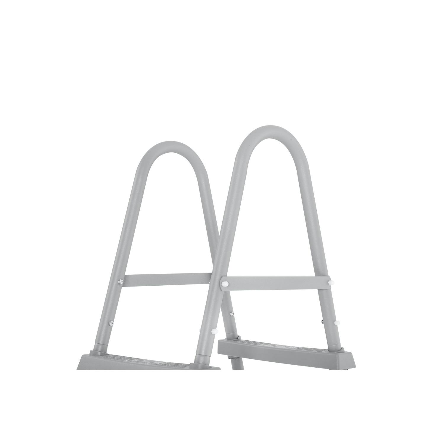 ESCALERA BESTWAY PISCINA 1.22M BLANCO - 4