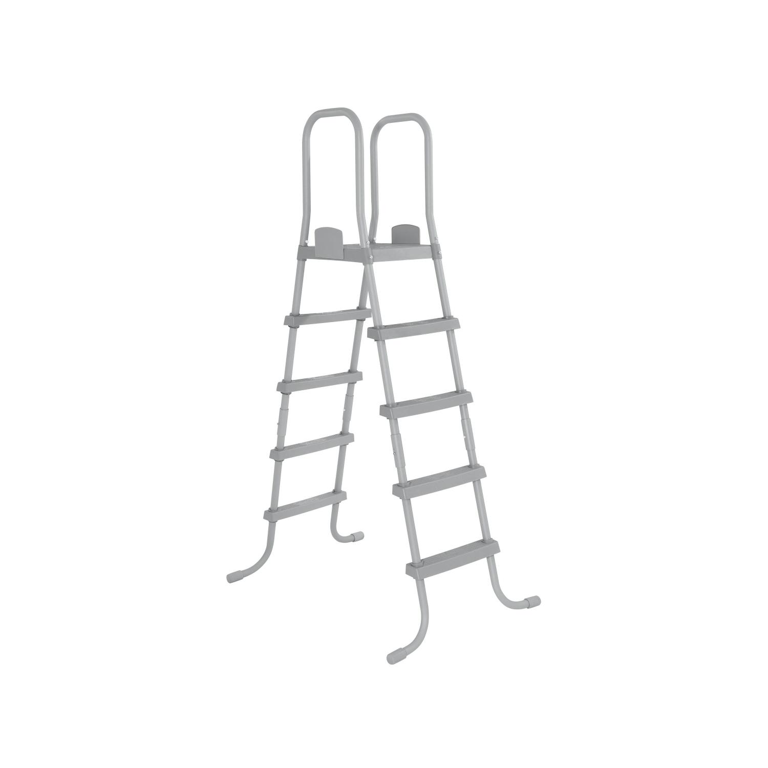 ESCALERA BESTWAY PISCINA 1.32M BLANCO - 1