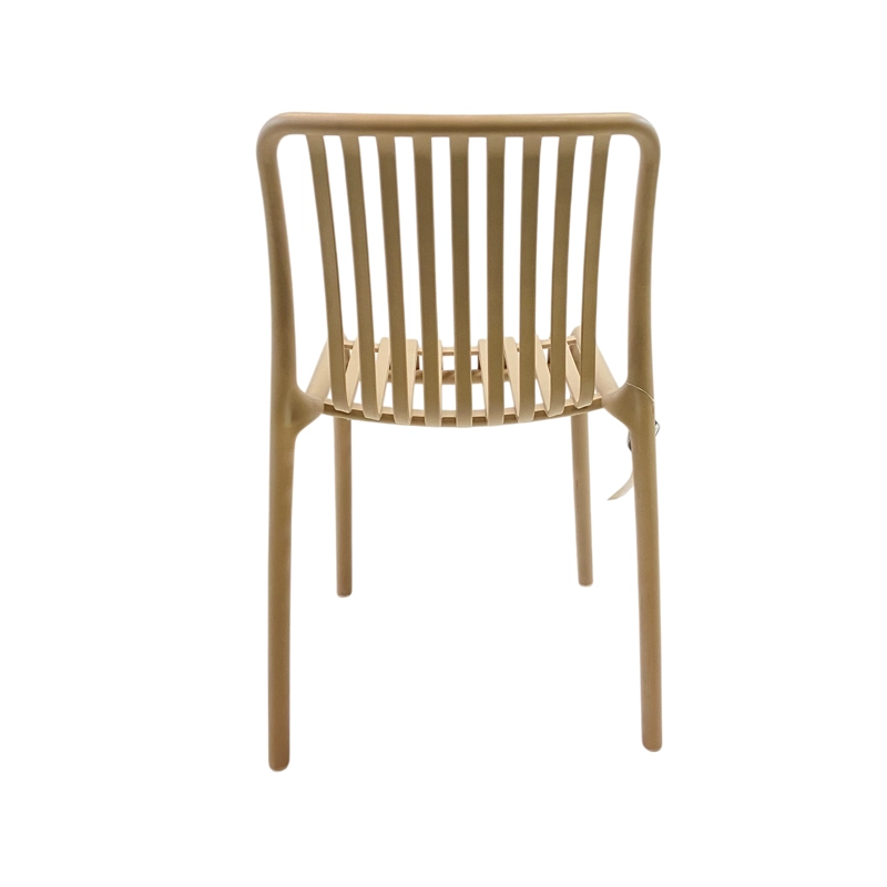 SILLA PLASTICO APILABLE DECO BREMEN BEIGE ESCANDINAVIA - 3
