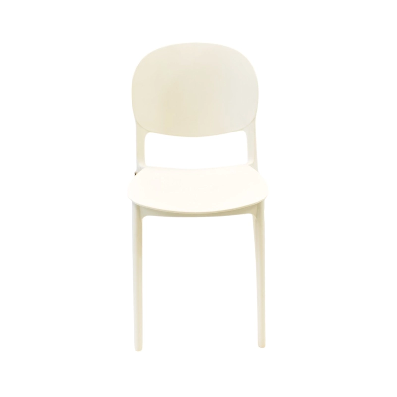 SILLA PLASTICO APILABLE DECO SEVILLA BLANCA ESCANDINAVIA - 2