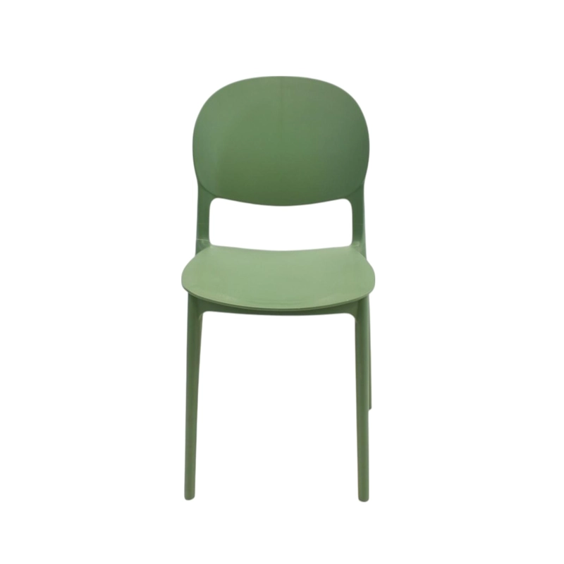 SILLA PLASTICO APILABLE DECO SEVILLA VERDE ESCANDINAVIA - 3