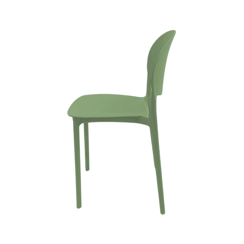 SILLA PLASTICO APILABLE DECO SEVILLA VERDE ESCANDINAVIA - 5