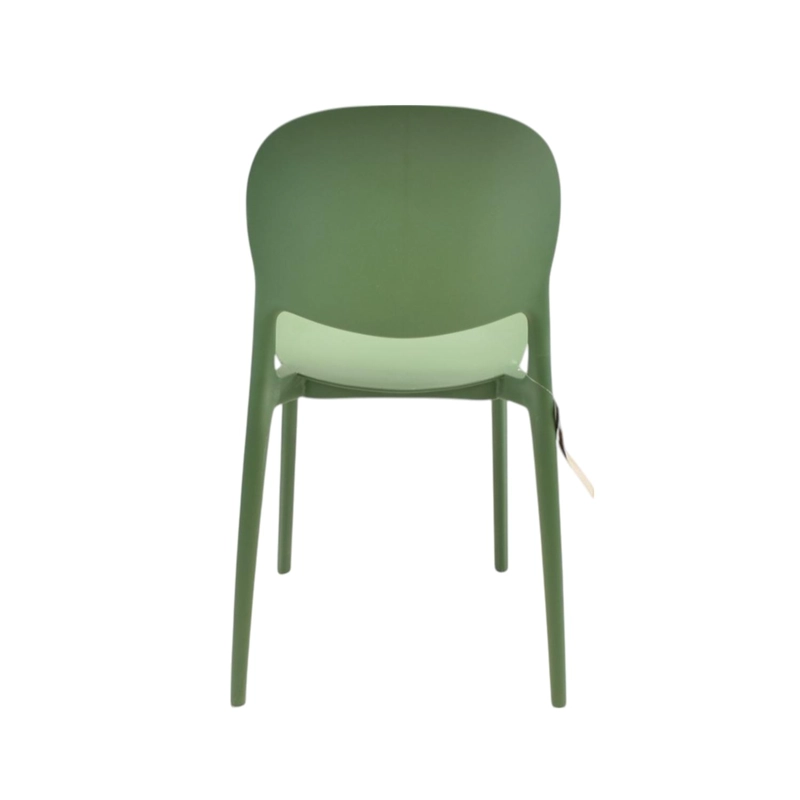 SILLA PLASTICO APILABLE DECO SEVILLA VERDE ESCANDINAVIA - 7