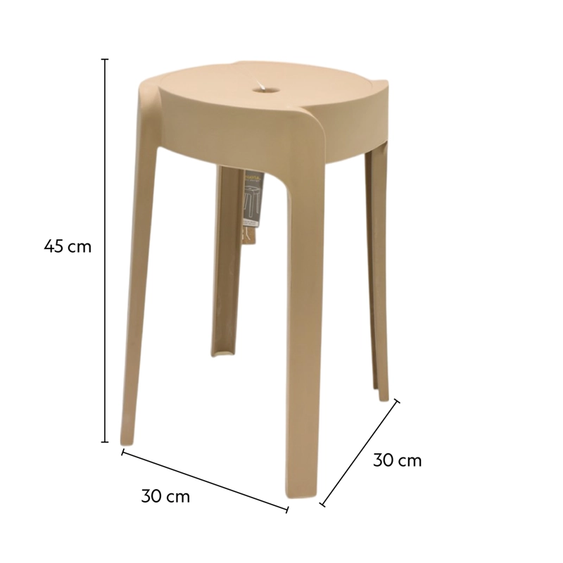 PISO BANCO APILABLE DECO VALENCIA BEIGE ESCANDINAVIA 45 CM - 2