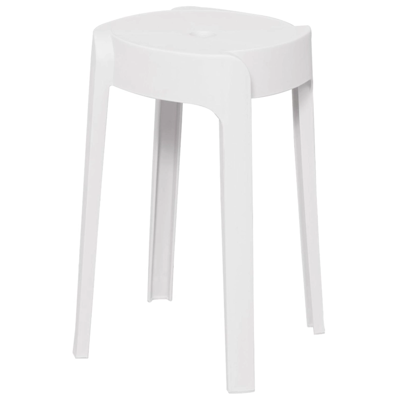 PISO BANCO APILABLE DECO VALENCIA BLANCO ESCANDINAVIA 45 CM - 1