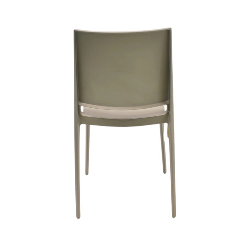 SILLA PLASTICO APILABLE DECO DRESDEN BEIGE ESCANDINAVIA - 3