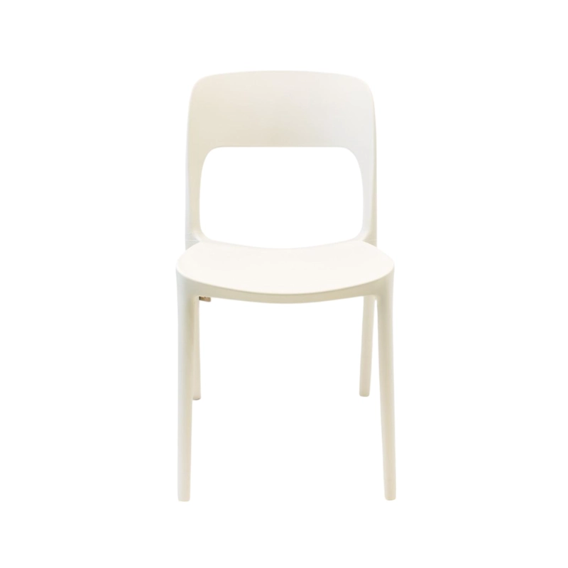 SILLA PLASTICO APILABLE DECO NUREMBERG BLANCA ESCANDINAVIA - 4