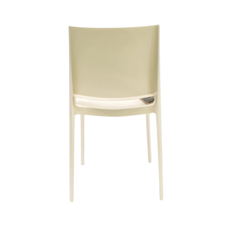 SILLA PLASTICO APILABLE DECO DRESDEN BLANCA ESCANDINAVIA - 4