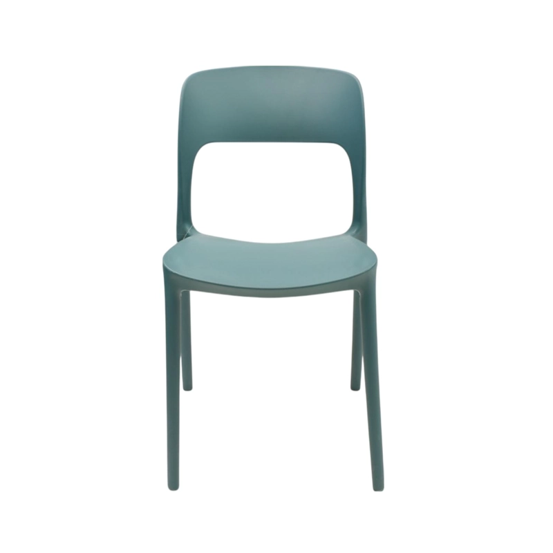SILLA PLASTICO APILABLE DECO NUREMBERG AZUL ESCANDINAVIA - 2