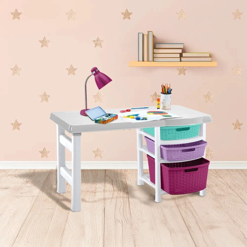 ESCRITORIO INFANTIL GLAMOUR NIÑA RIMAX - 3