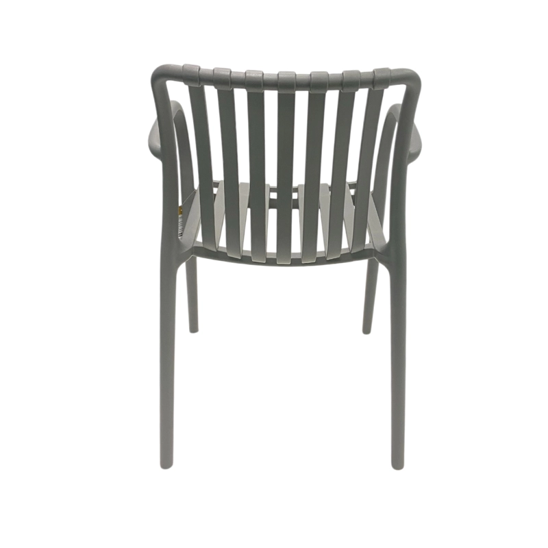 SILLA PLASTICO APILABLE DECO BONN GRIS ESCANDINAVIA - 5