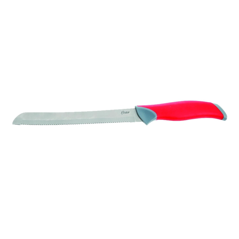 OSTER SET DE CUCHILLOS LINDBERGH ACERO 14 PIEZAS INOX ROJO - 9