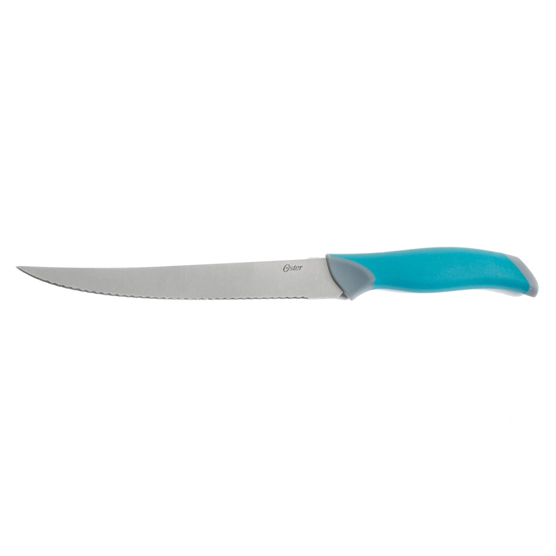 OSTER SET DE CUCHILLOS LINDBERGH ACERO 14 PIEZAS INOX AZUL - 9