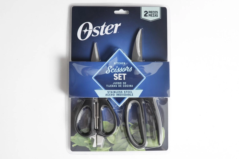 OSTER SET TIJERAS COCINA HUXFORD ACERO INOX 2 PZ - 2