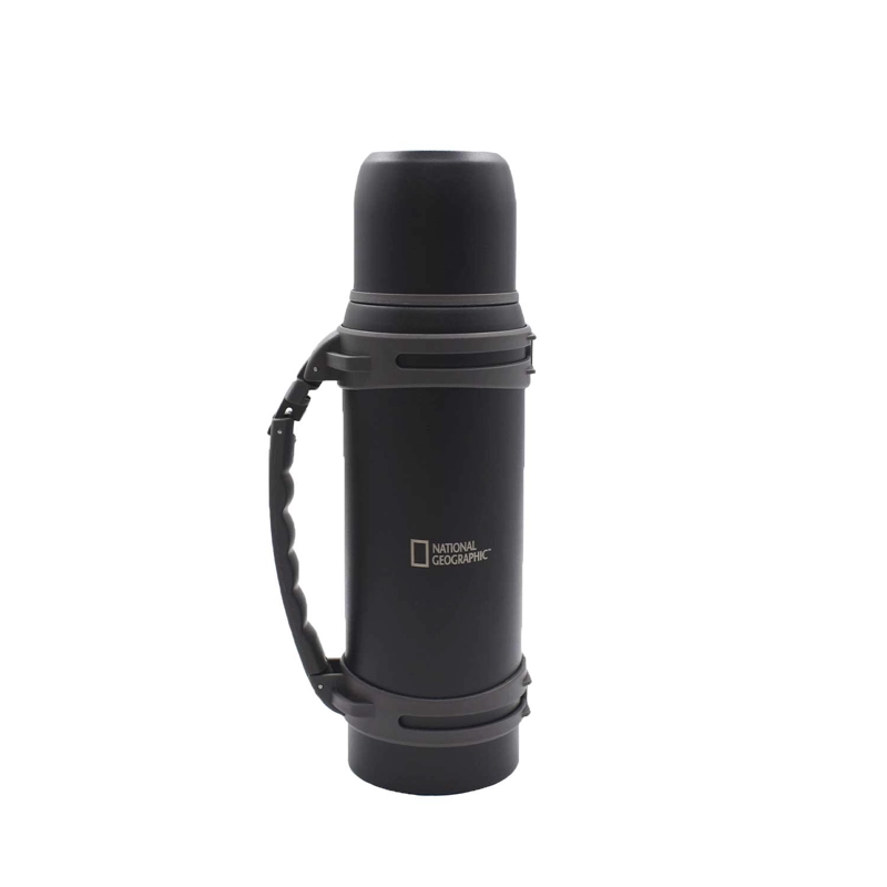 TERMO METALICO NEGRO 1500ML NATIONAL GEOGRAPHIC - 4