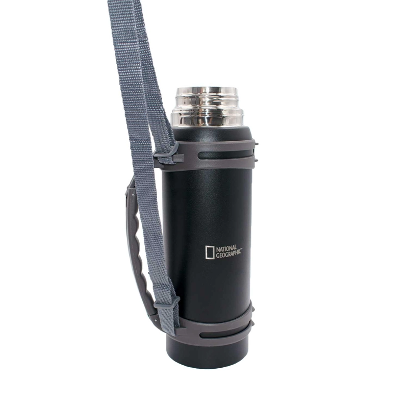 TERMO METALICO NEGRO 1500ML NATIONAL GEOGRAPHIC - 8