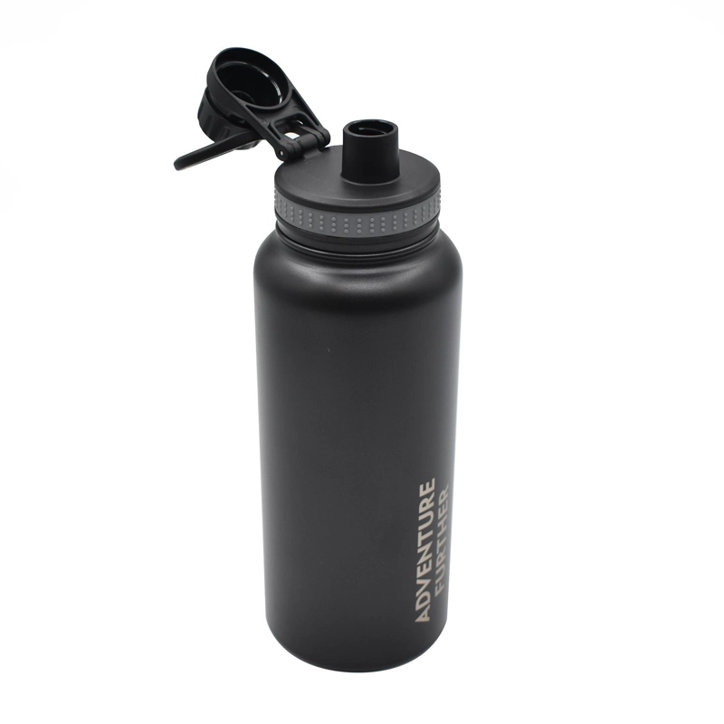 BOTELLA METALICA TE RMICA INSULADA 1LT NEGRO NAT GEO - 4