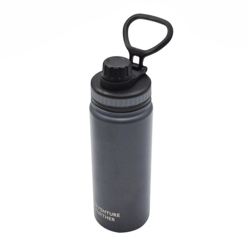 BOTELLA METALICA TE RMICA INSULADA 600ML GRIS NAT GEO - 2