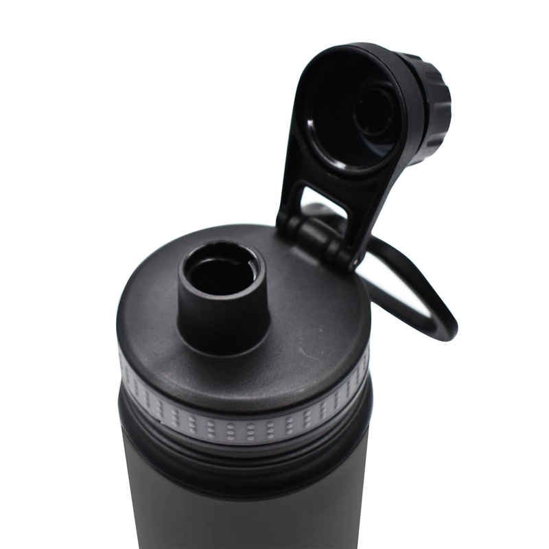 BOTELLA METALICA TE RMICA INSULADA 600ML GRIS NAT GEO - 5