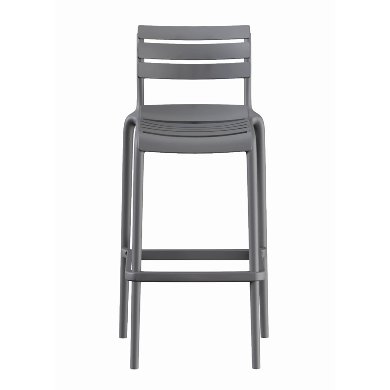 PISO TABURETE SILLA ALTA BAR COCINA GALT 65CM GRIS - 4