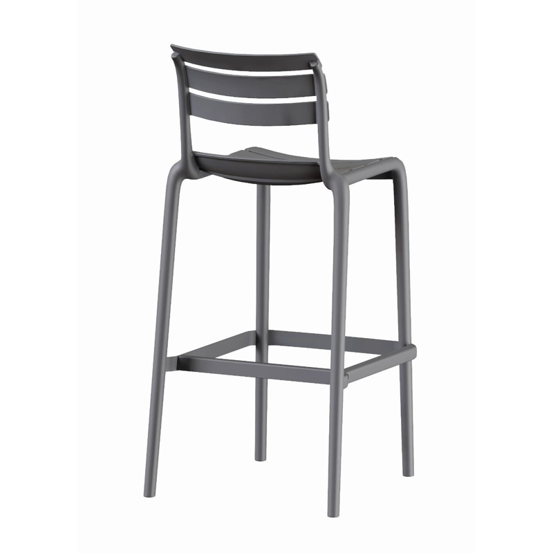 PISO TABURETE SILLA ALTA BAR COCINA GALT 65CM GRIS - 6