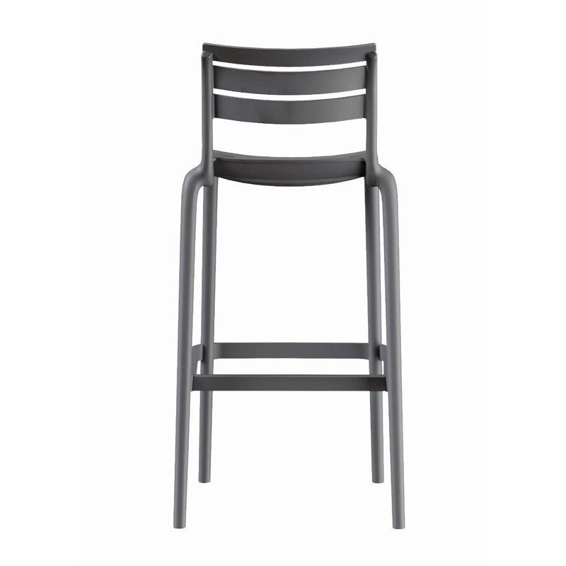 PISO TABURETE SILLA ALTA BAR COCINA GALT 65CM GRIS - 7