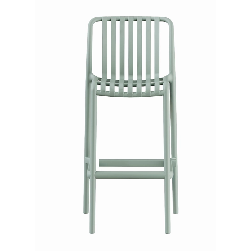 PISO TABURETE SILLA ALTA BAR COCINA MAGNUS 65CM VERDE - 3