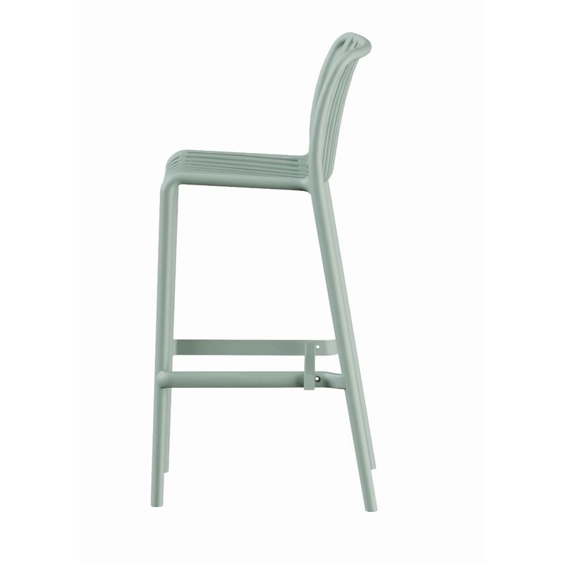 PISO TABURETE SILLA ALTA BAR COCINA MAGNUS 65CM VERDE - 4