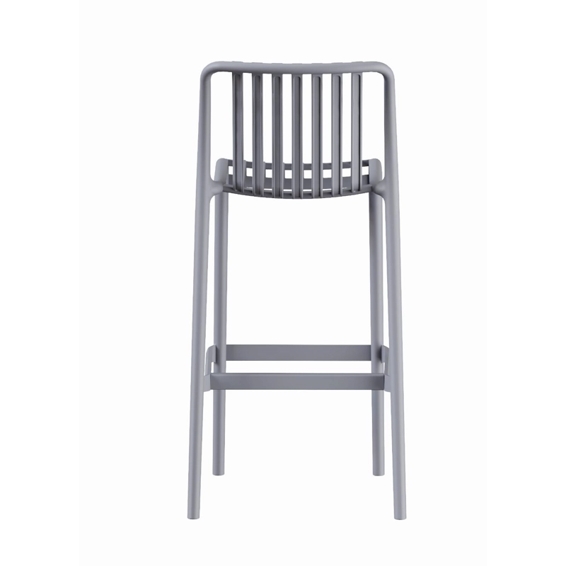 PISO TABURETE SILLA ALTA BAR COCINA MAGNUS 65CM GRIS - 6