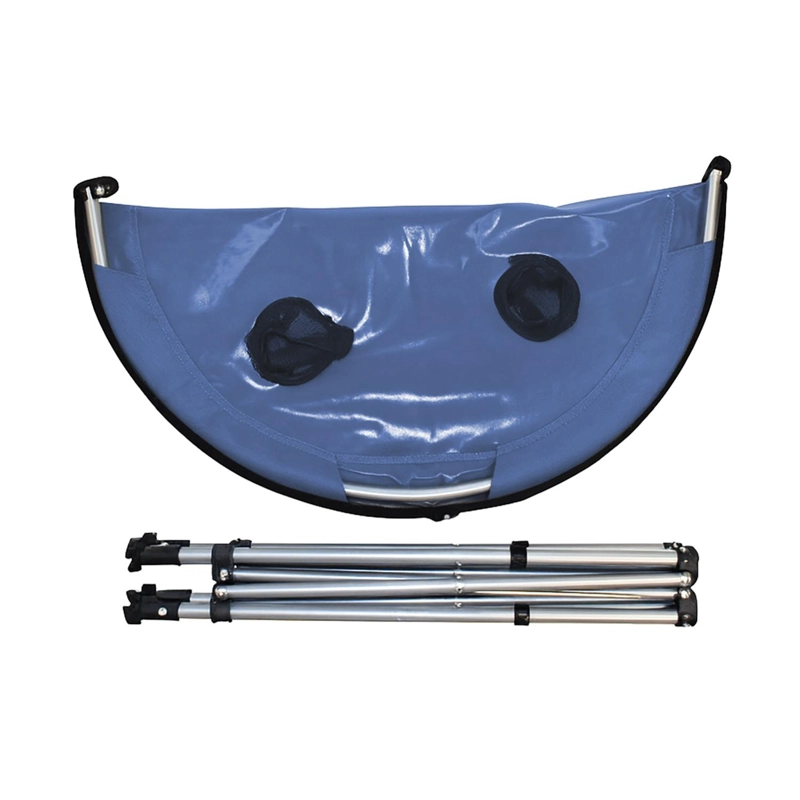 MESA PLEGABLE CAMPING SERENGETI CON POSAVASOS AZUL NAT GEO - 5