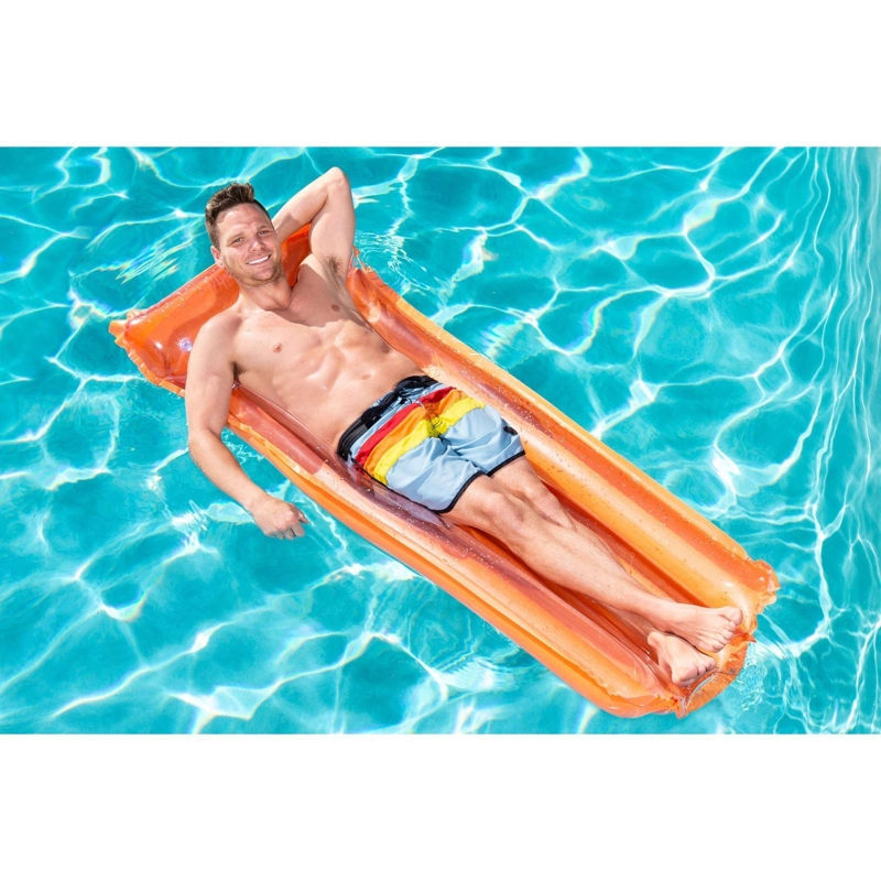 COLCHONETA REPOSERA INFLABLE COLORES 1.83M X 76CM BESTWAY - 3
