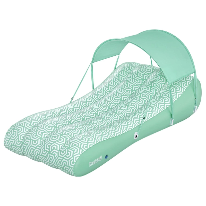 FLOTADOR REPOSERA INFLABLE CON TECHO 1.78X 1.02M BESTWAY - 1
