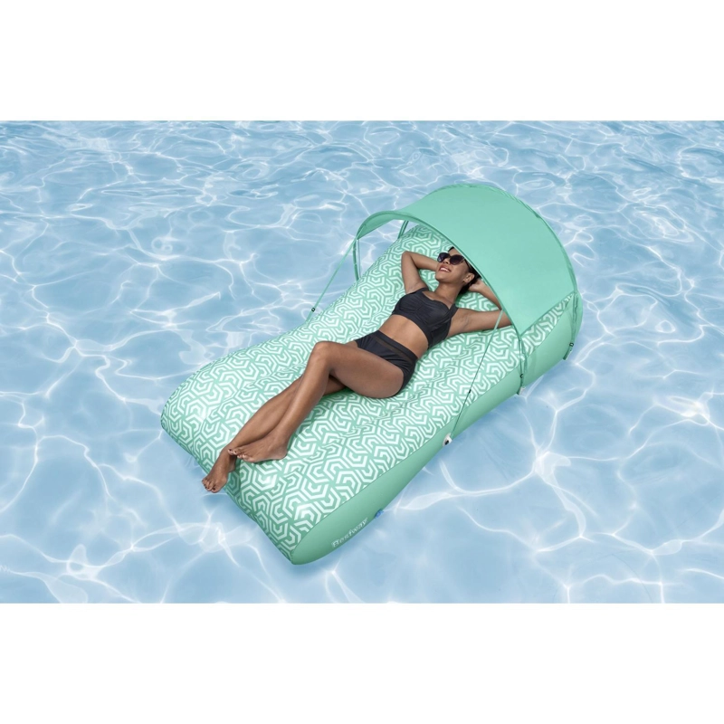 FLOTADOR REPOSERA INFLABLE CON TECHO 1.78X 1.02M BESTWAY - 4