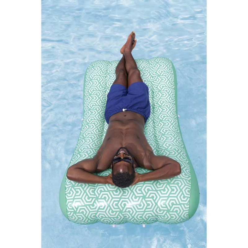 FLOTADOR REPOSERA INFLABLE CON TECHO 1.78X 1.02M BESTWAY - 5