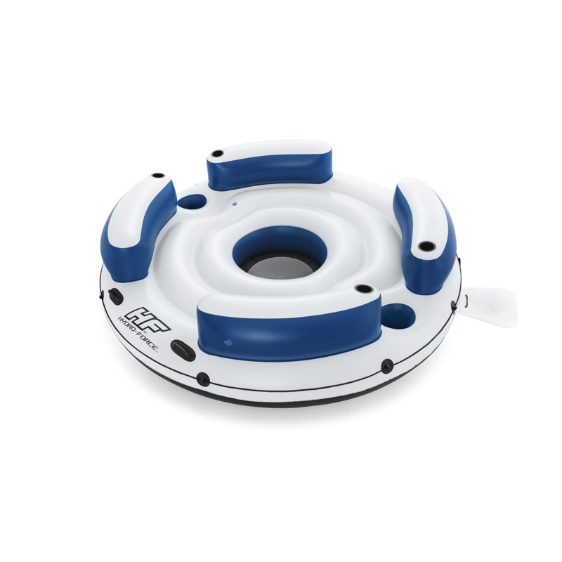 FLOTADOR ISLA CON RESPALDO 4 PERSONAS 2.56MX2.56M BESTWAY - 2