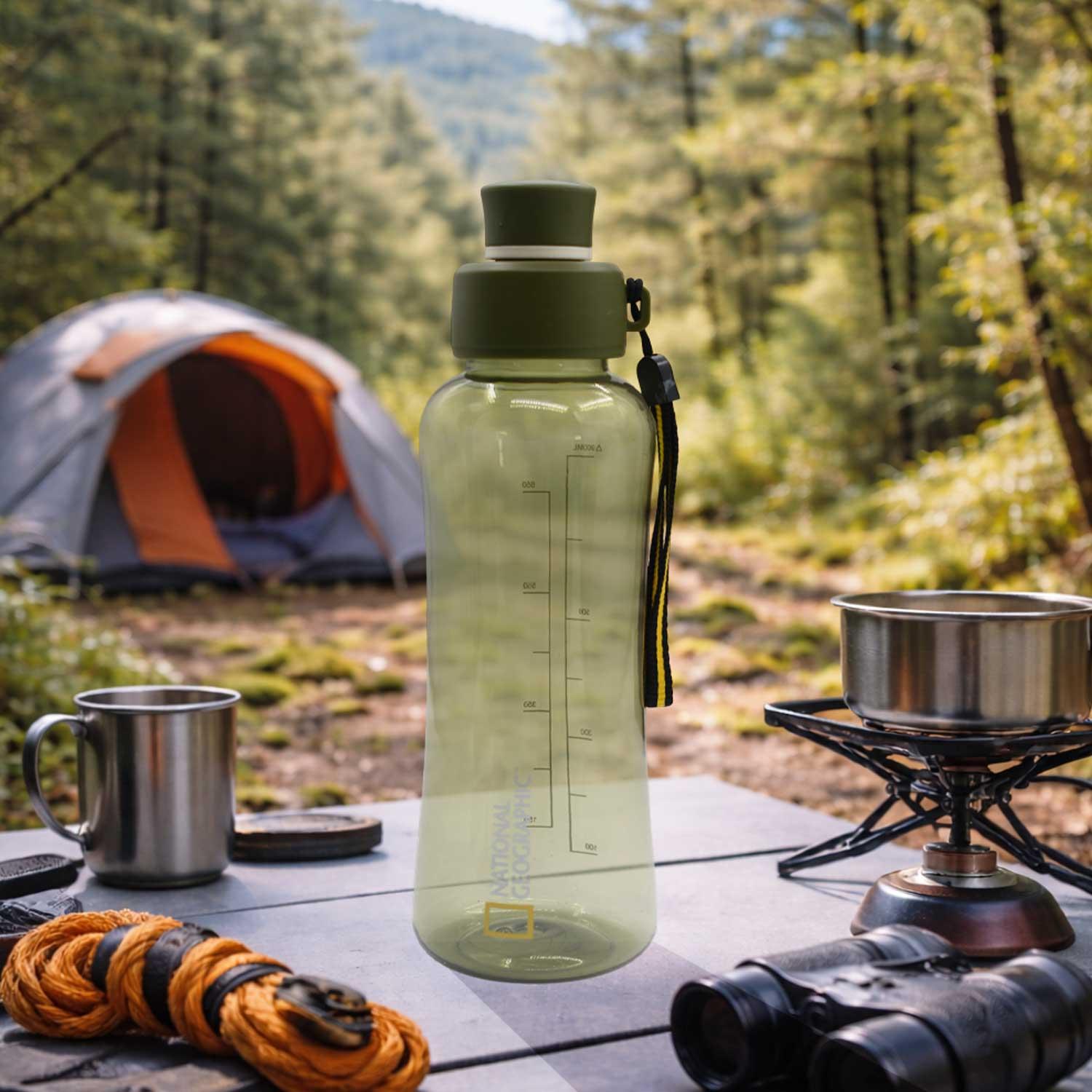 BOTELLA HIDRATACION 900ML VERDE NATIONAL GEOGRAPHIC - 4