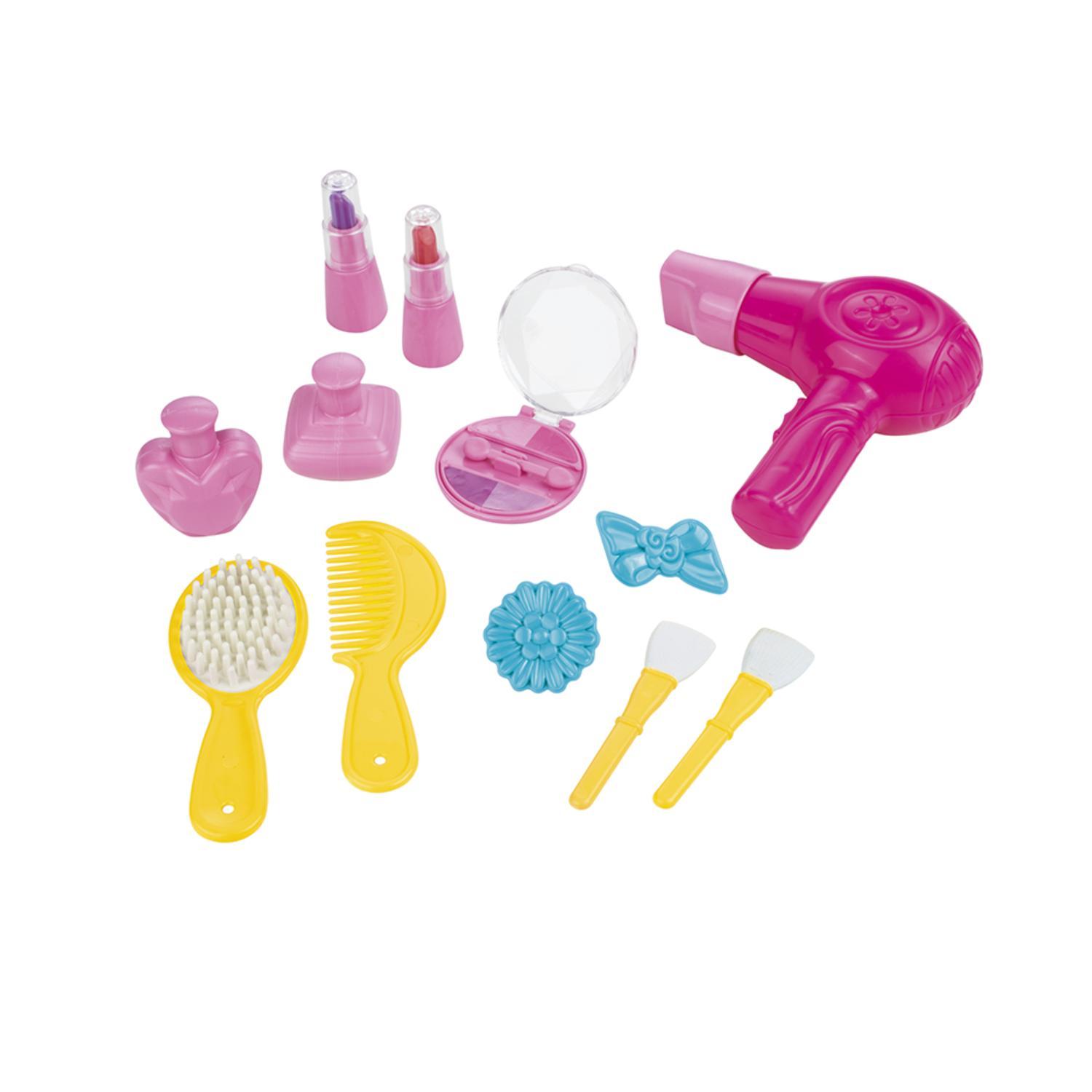 TOCADOR MAQUILLAJE PARA NIÑAS CON ESPEJO 47X31X71 CMS DOLU - 3