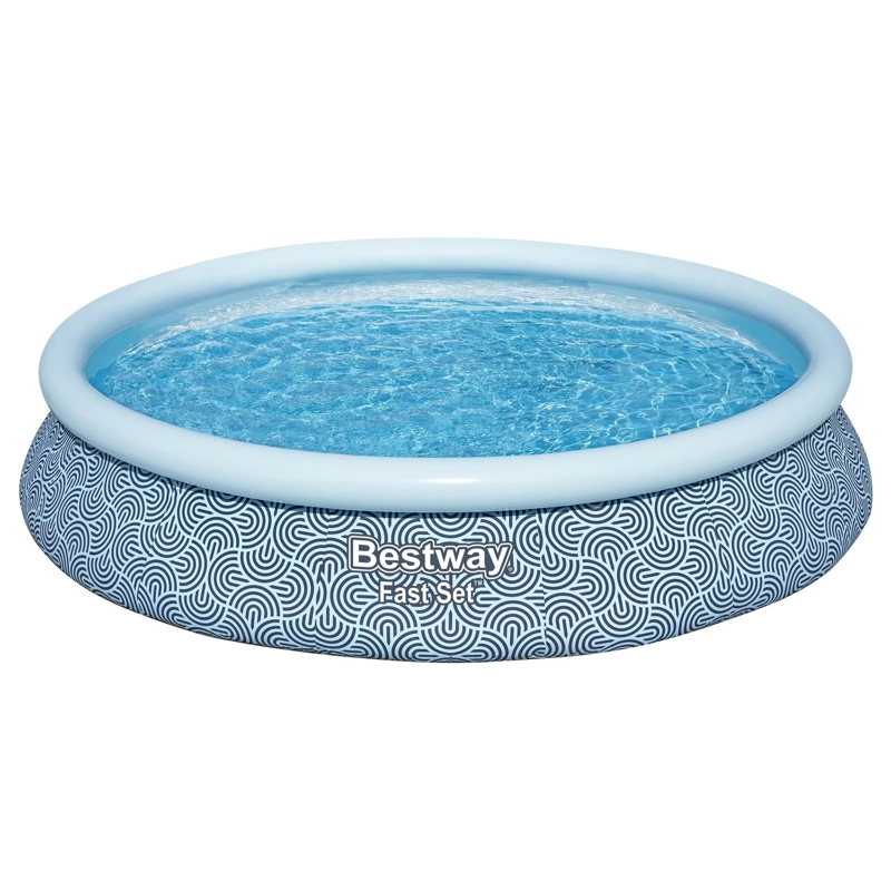 PISCINA BESTWAY REDONDA FACIL ARMADO CON FILTRO 4.57MX84CM - 3