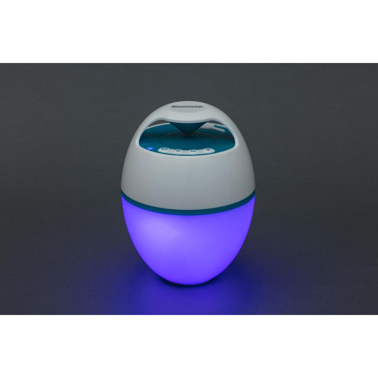 PARLANTE ALTAVOZ FLOTANTE BLUETOOTH CON LUCES PARA PISCINAS - 8
