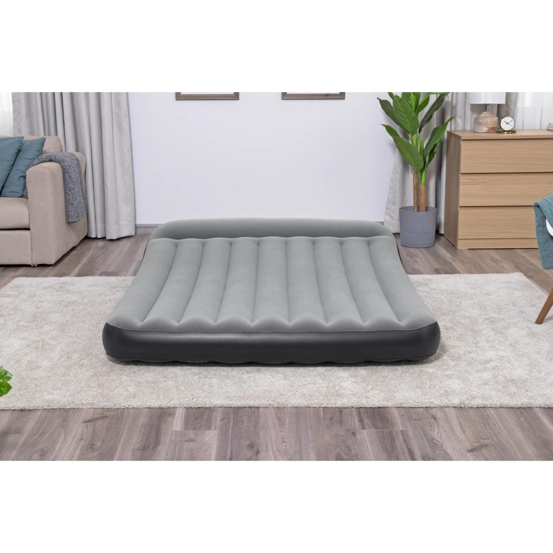 COLCHON INFLABLE ELE CTRICO QUEEN 203 X 152 X 30CM BESTWAY GRIS - 5