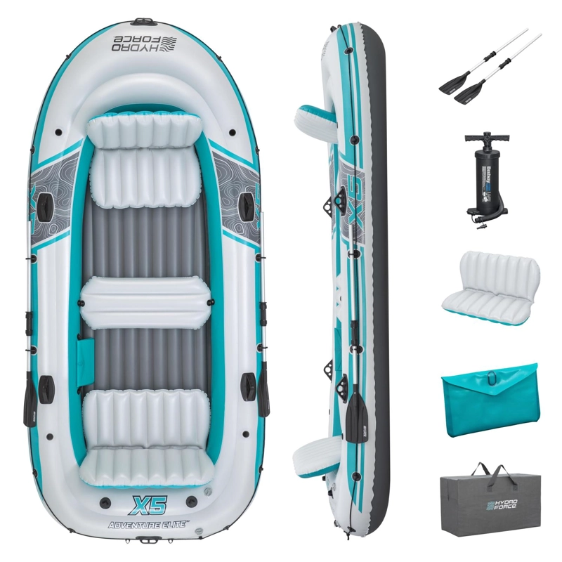 BOTE INFLABLE CON REMOS Y ASIENTOS ELITE 3.64X1.66M BESTWAY - 1