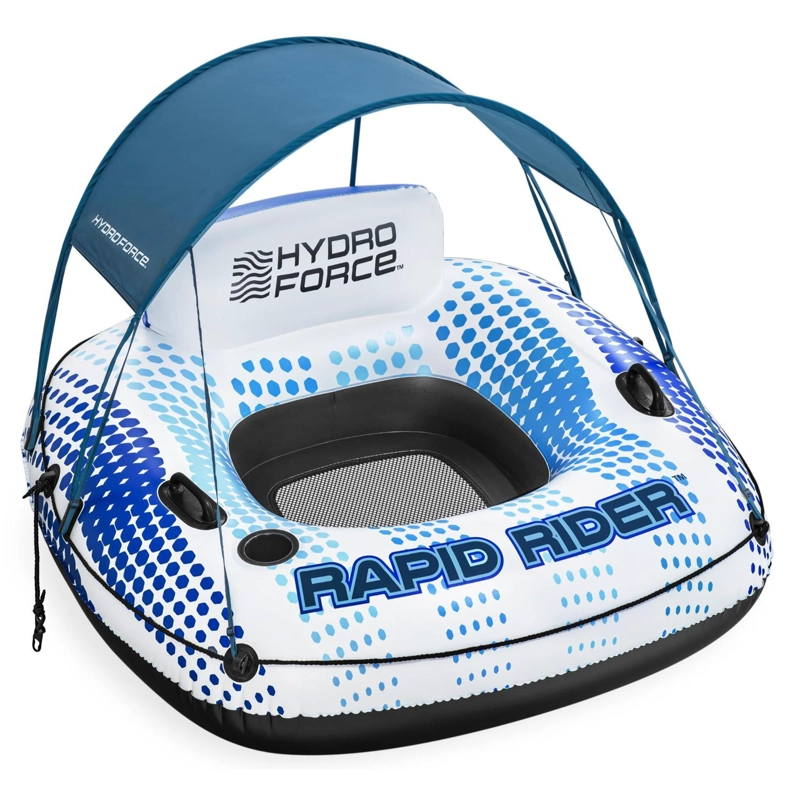 FLOTADOR SILLON INFLABLE RAPID RIDER CON TECHO 1.37M BESTWAY - 1