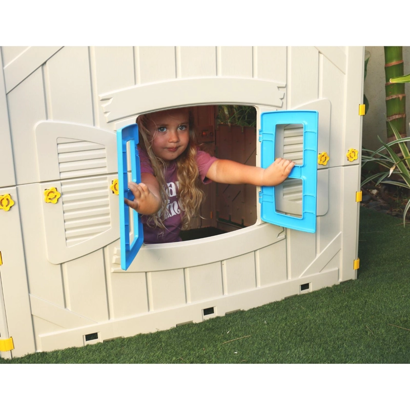 CASA DE JUEGO MUÑECAS INFANTIL 88X103X106CM - 8